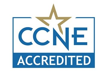 The Bluefield University School of Nursing is CCNE Accredited.