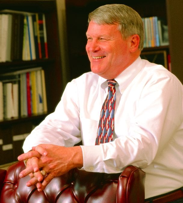 Portrait of President Dan MacMillan