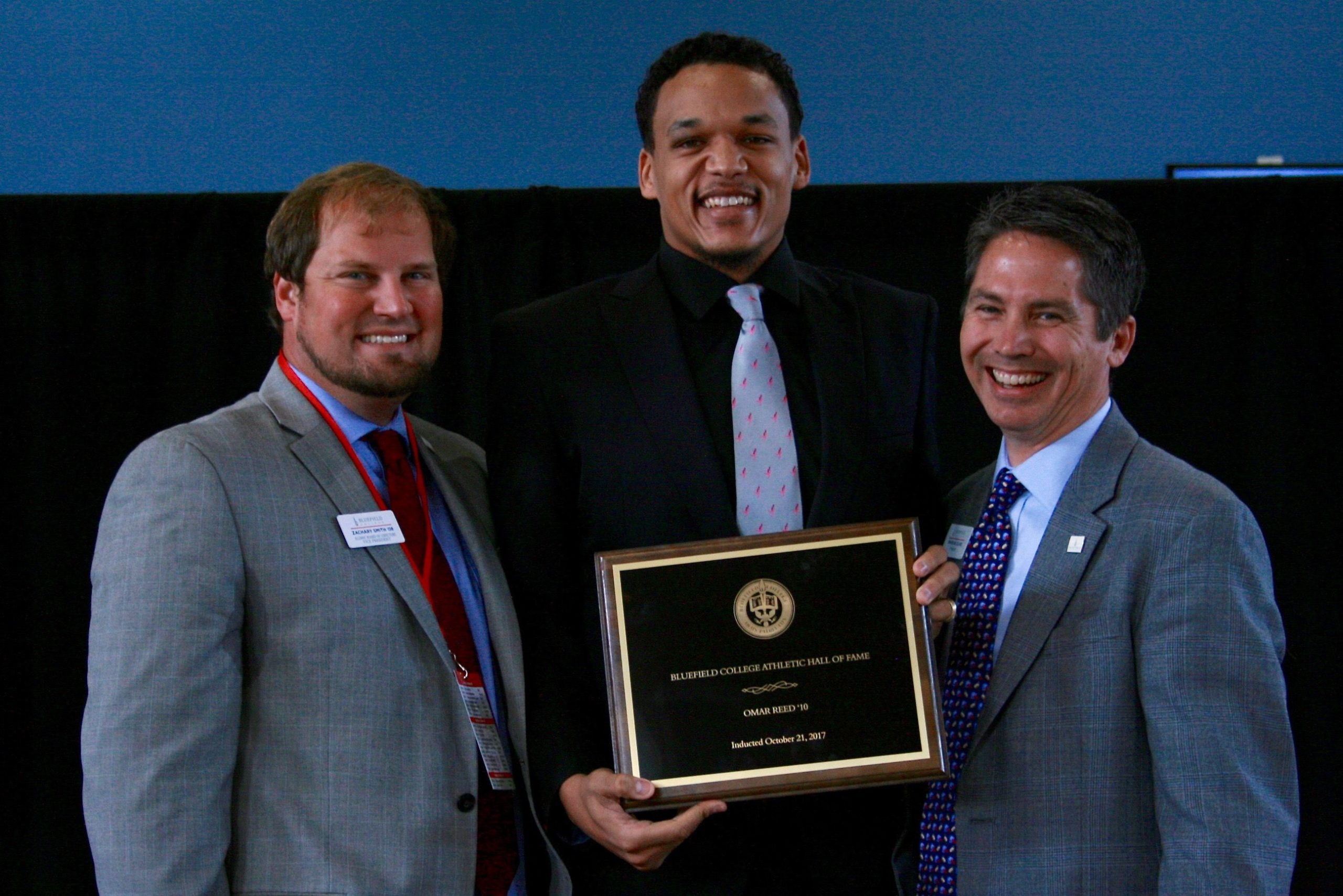 Omar Reed '10 BC Athletics Hall of Fame Award Winner