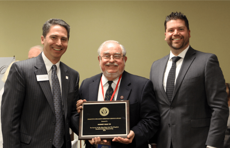 Rod Hale '60 Christian Service Award Winner