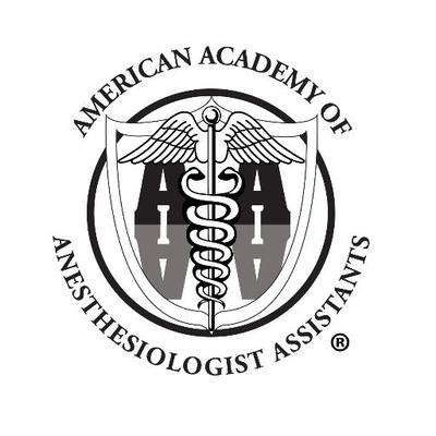 American Academy of Anesthesiologist Assistants Logo.