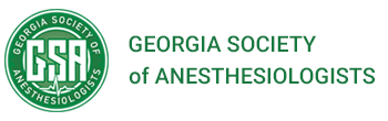 Georgia Society of Anesthesiologists Logo.
