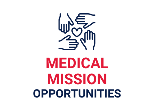 You have opportunities for medical missions.