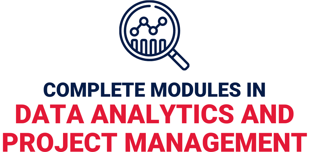 Learn Data Analytics and Project Management Complete Modules in Data Analytics and Project Management