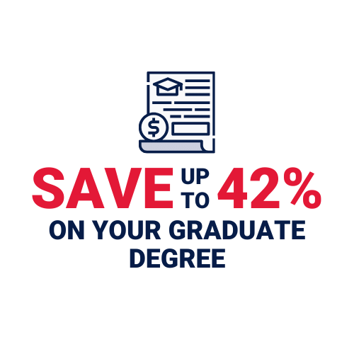 Save up to forty two percent on your graduate degree with Bluefield University.