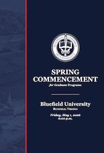 Graduate Commencement Program 2026 Cover Cover for the 2026 Graduate Commencement program.