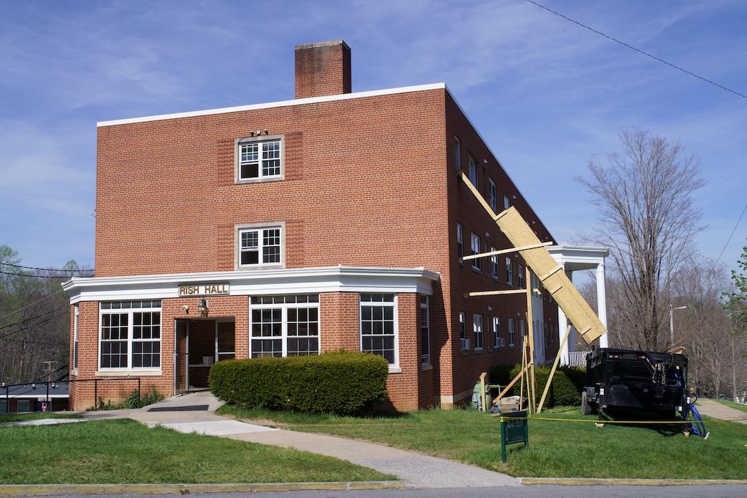 An image of Rish Hall.