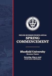 Cover for the 2026 Undergraduate Commencement program.