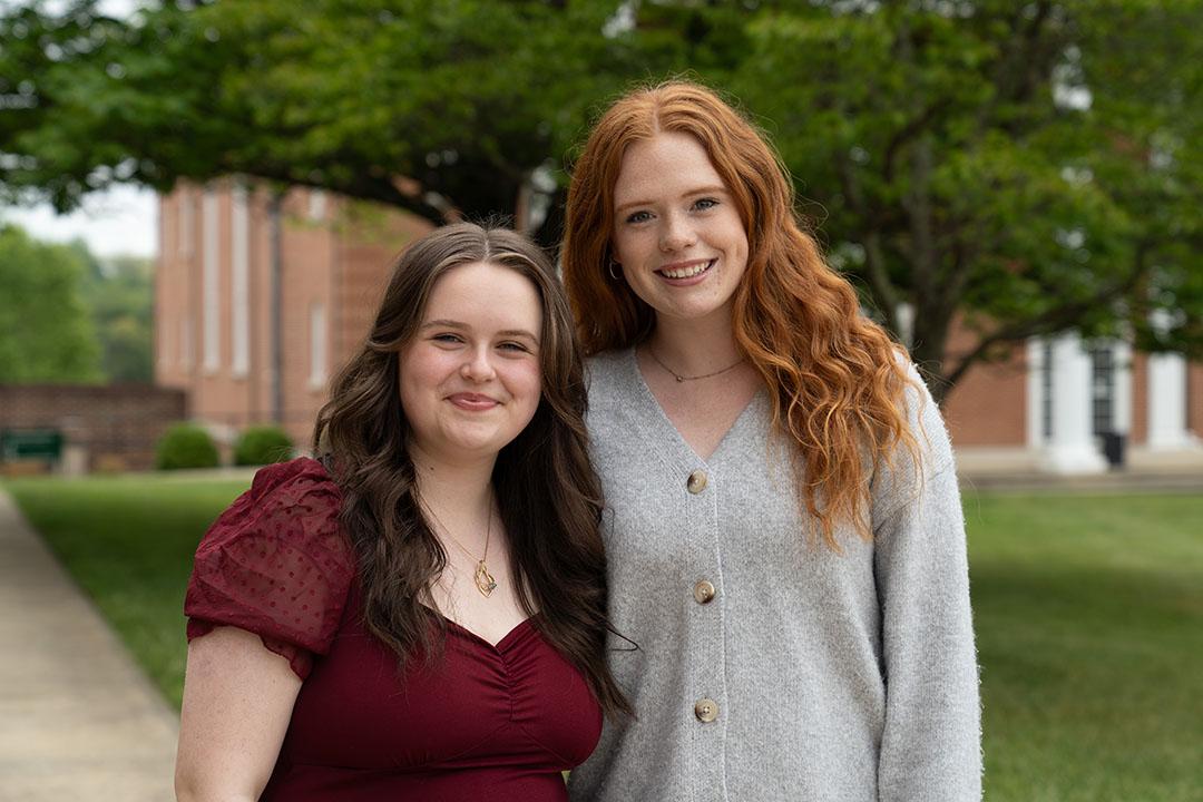 An image of Abbie Bradley and Elle Gunter.