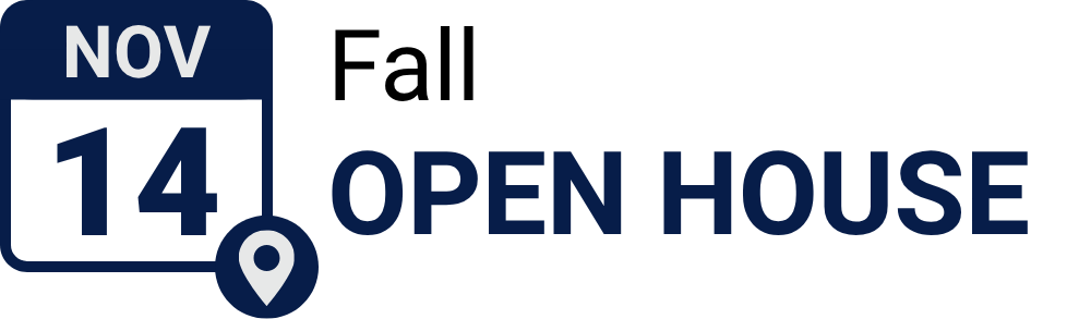 Nov. 14 Fall Open House