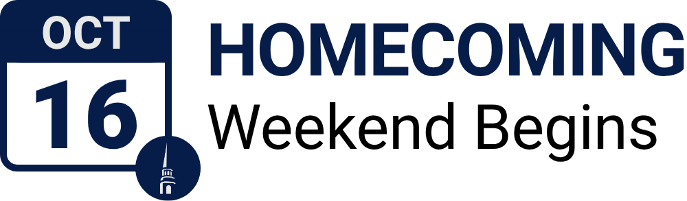 Oct. 16 Homecoming Weekend Begins