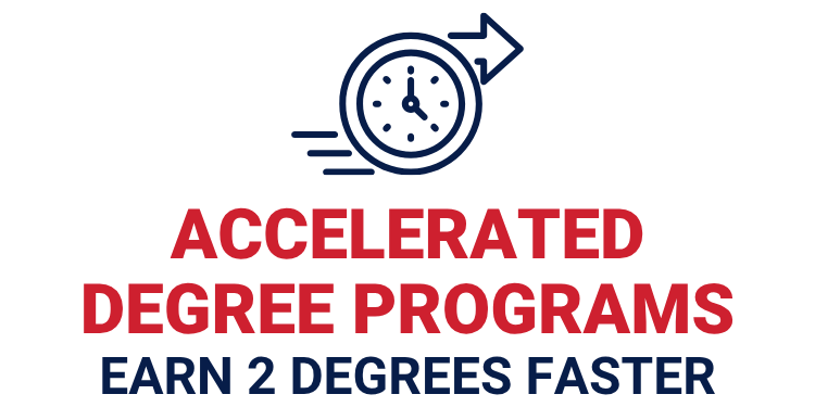 Accelerated Degree Programs Earn 2 degrees faster Accelerated Degree Programs Earn 2 Degrees Faster