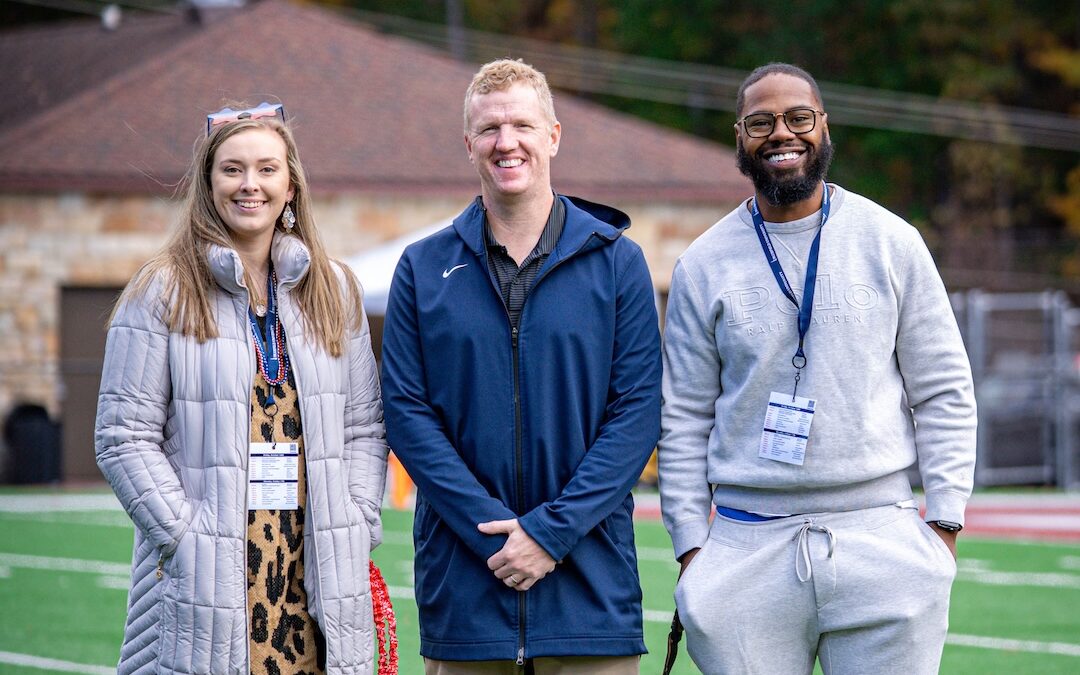The 2026 athletics hall of fame inductees with the vice president for athletics