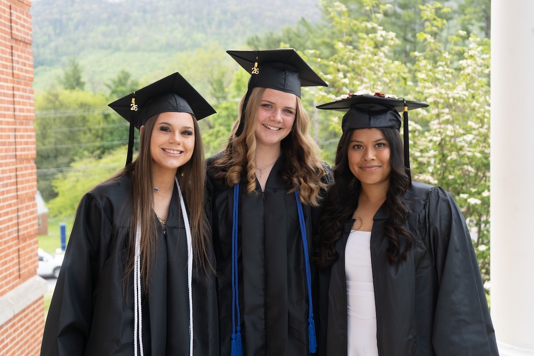 Commencement-3 Students gather for a social event.
