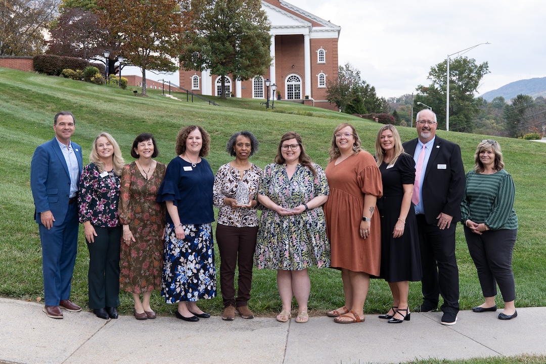 The 2026 Goodness and Light Award recipients with Bluefield University faculty and leadership